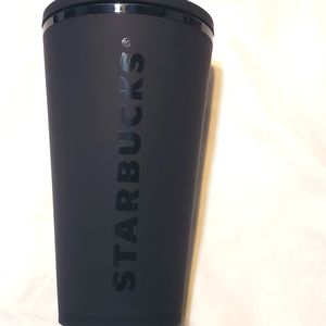 Starbucks black matte cup